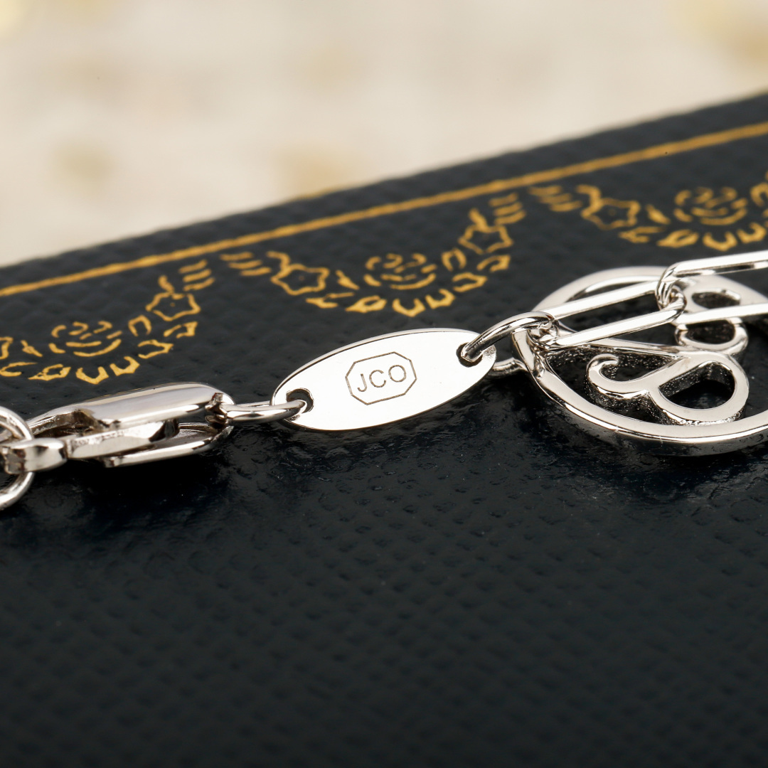 【】量大咨询客Fu【彩宝系列-雏菊满钻项链】重工版本，非市面轻工版，通体925纯银➕耐磨保色度行业最新配