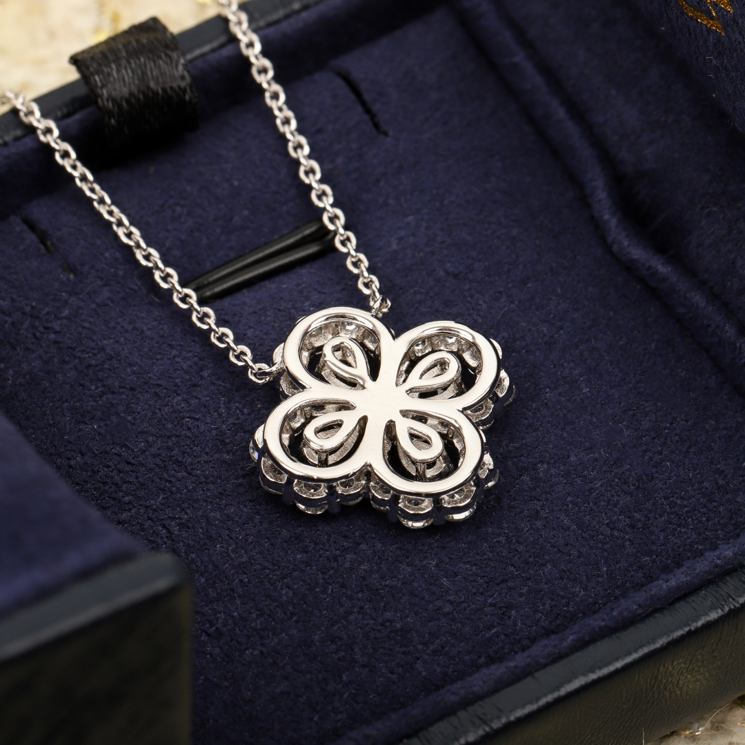 【】looP项链 ，可订做18K真金真钻版，只做对版真金货，价询客FuHW家的Diamond LooP花