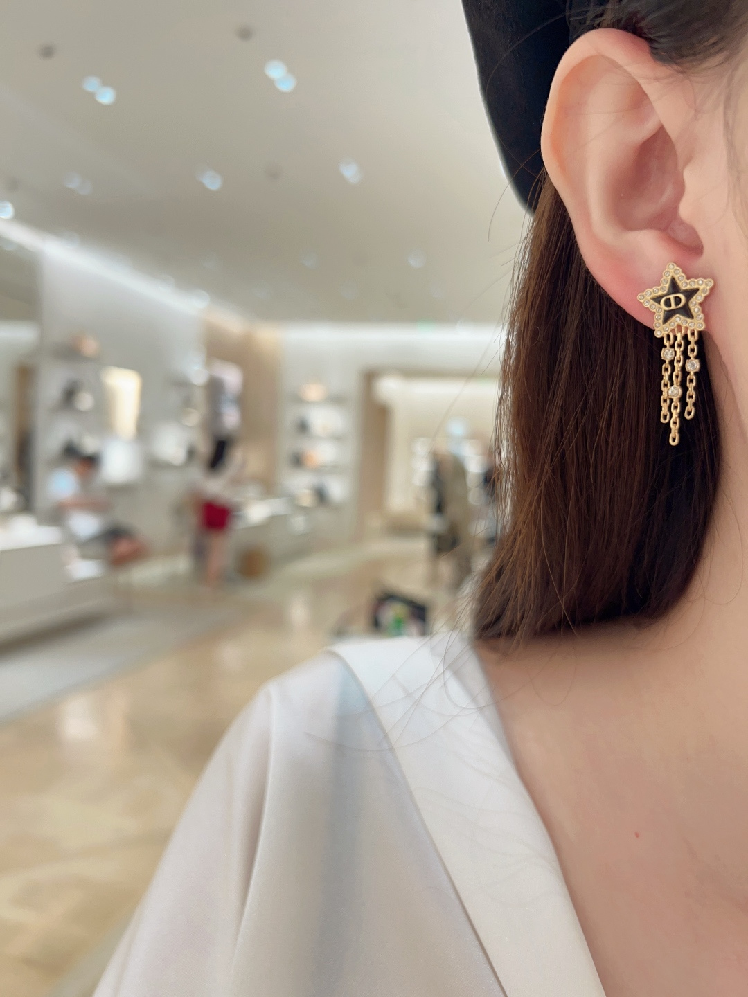 【】官网 5400！量大咨询客Fu❗️【D!or五角星CD流苏耳环】26年早春Cruise最新款！😍😍精