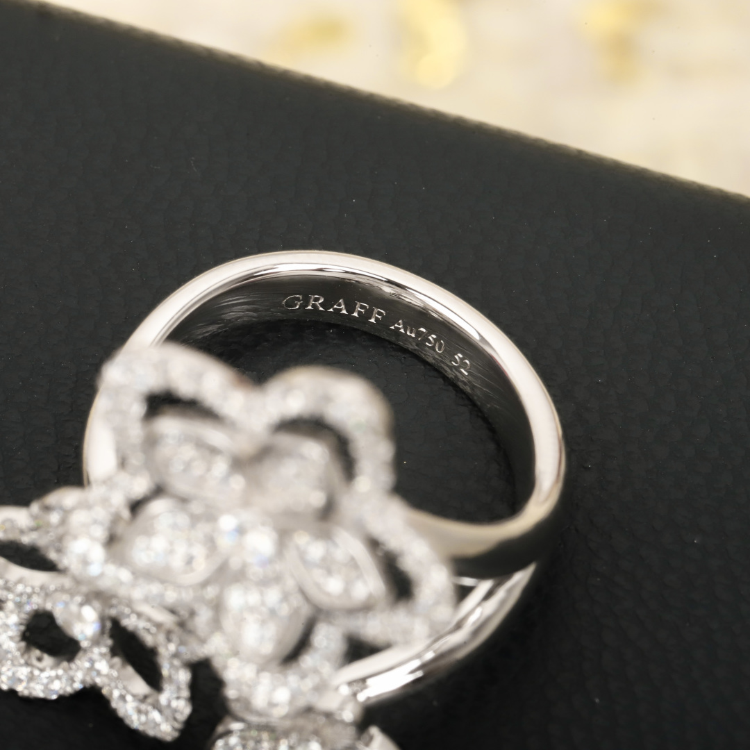 【】三花戒指，可订做18K真金真钻版，只做对版真金货，价询客Fu，Pk市面各种金货❗️Wild Flow