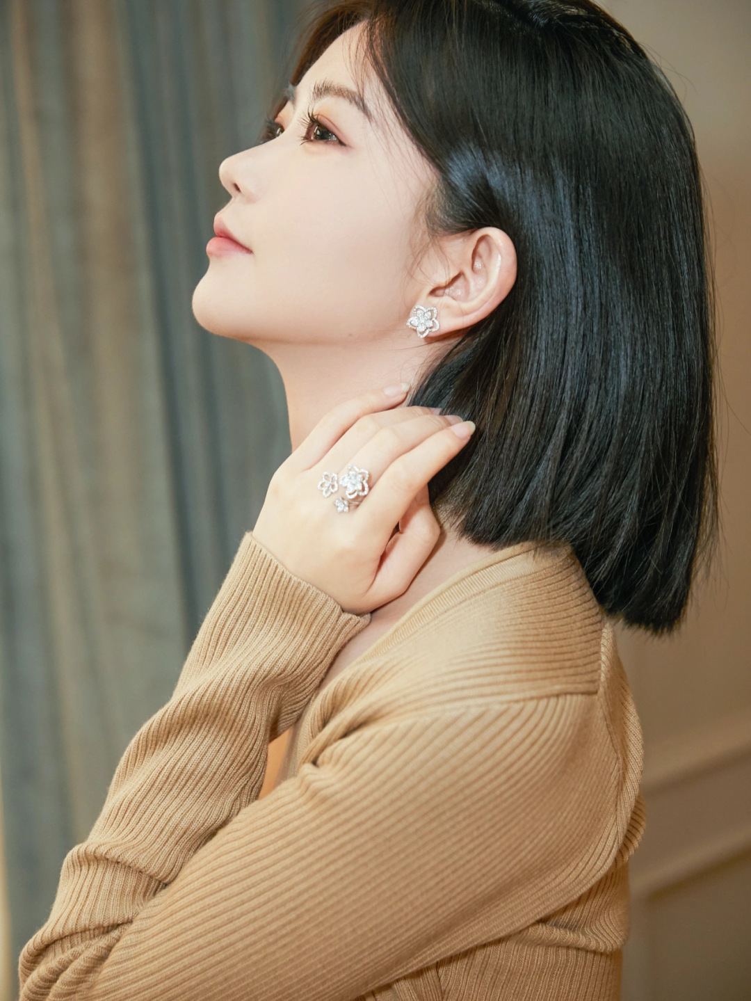 【】三花戒指，可订做18K真金真钻版，只做对版真金货，价询客Fu，Pk市面各种金货❗️Wild Flow