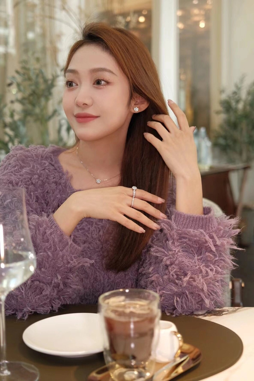 【】Fleurette耳钉 ，可订做18K真金真钻版，只做对版真金货，价询客FuFleurette系列饰