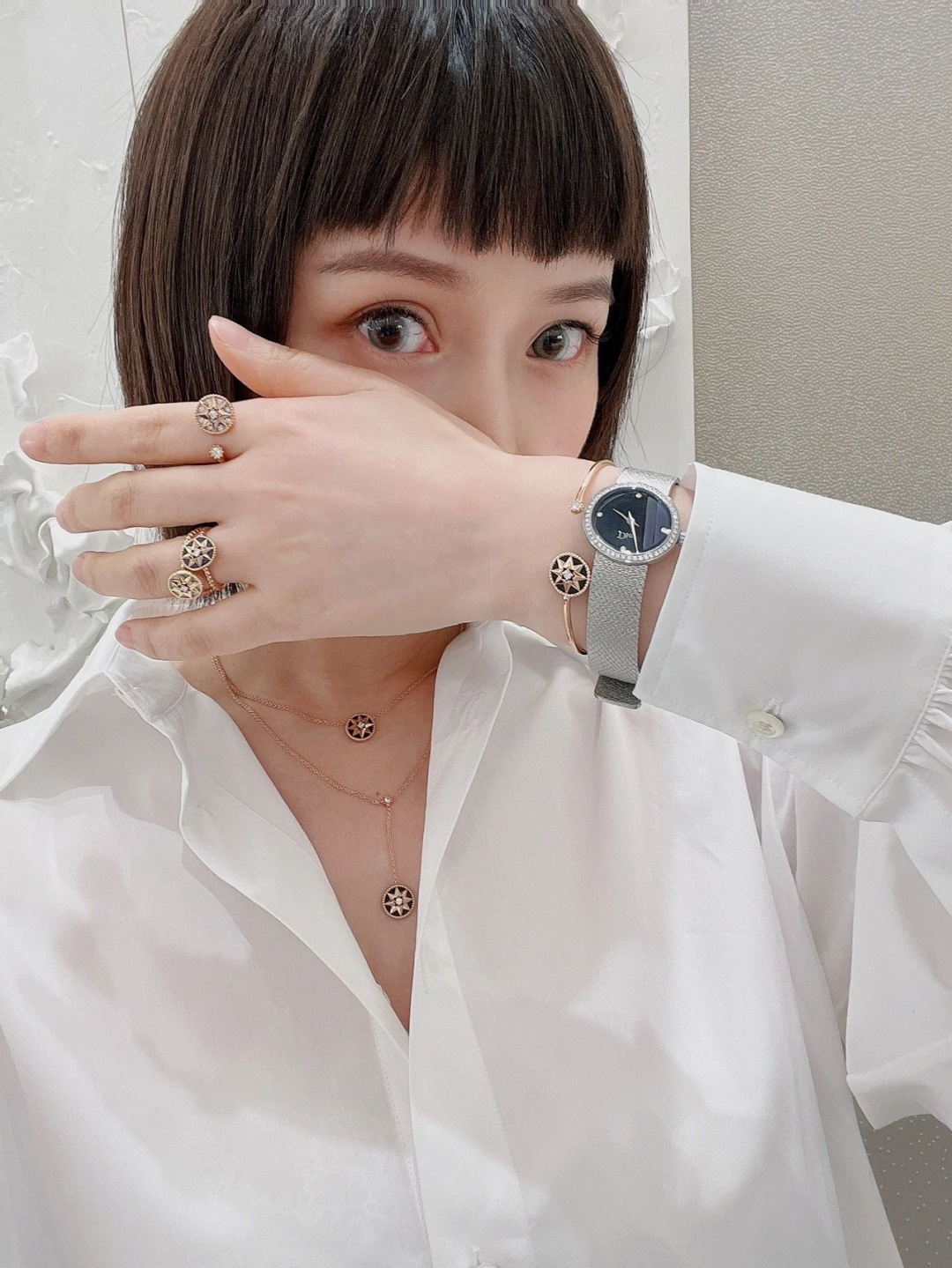 【】罗盘戒指，可订做18K真金真钻版，只做对版真金货，价询客Fu，Pk市面各种金货❗️维多利娅·德卡斯特