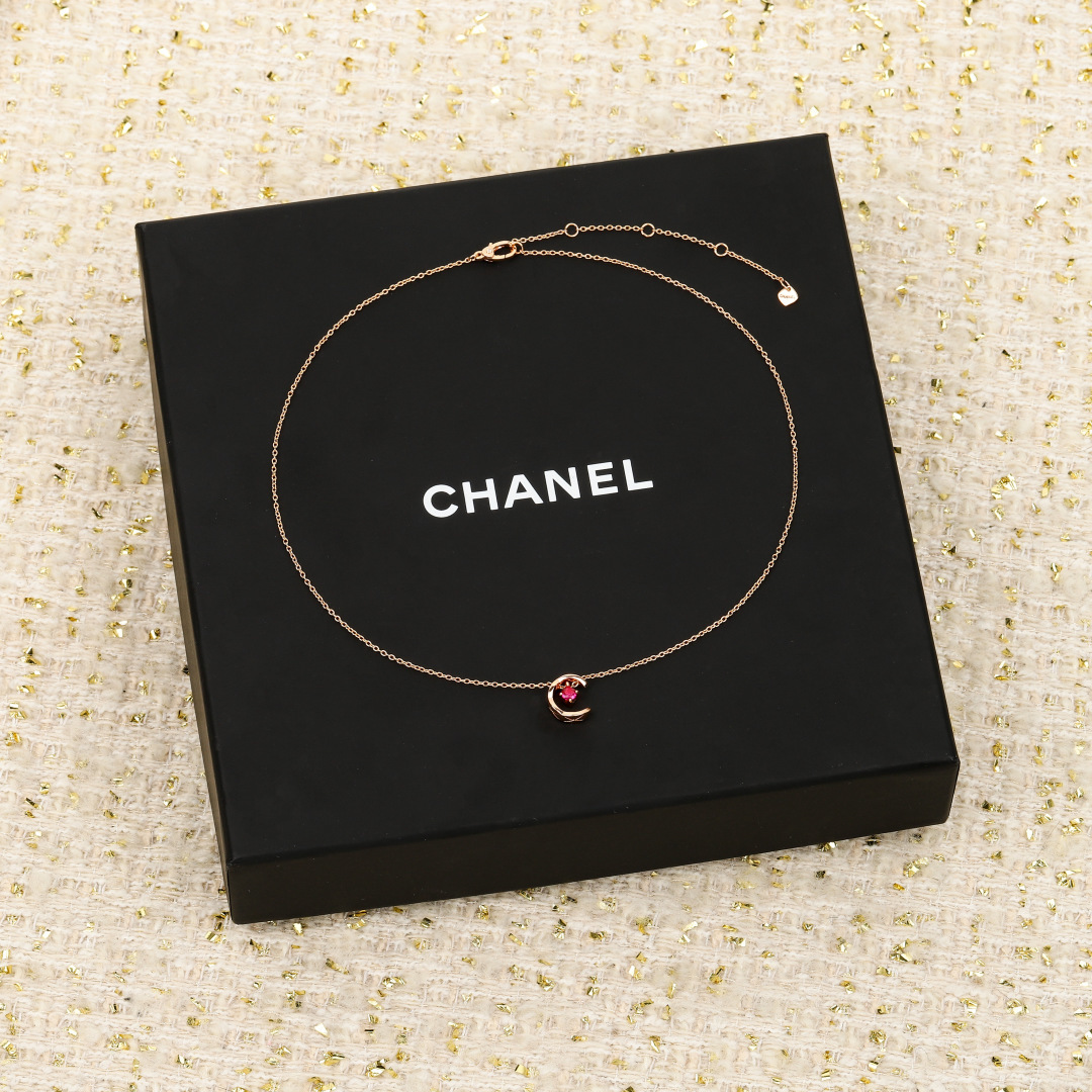 【】coco 水冰月项链 官网40 000+ 可以订制真金真钻，量大咨询客FuCoco Crush项链2