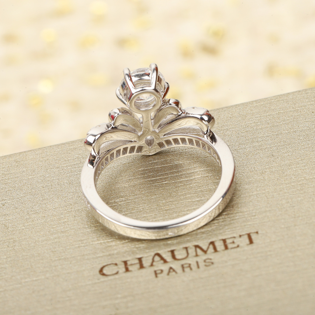 【】冠冕钻戒，可订做真金真钻，只做对版官网真金货，Pk市面各种金货❗️量大咨询客FuSPlendeur 