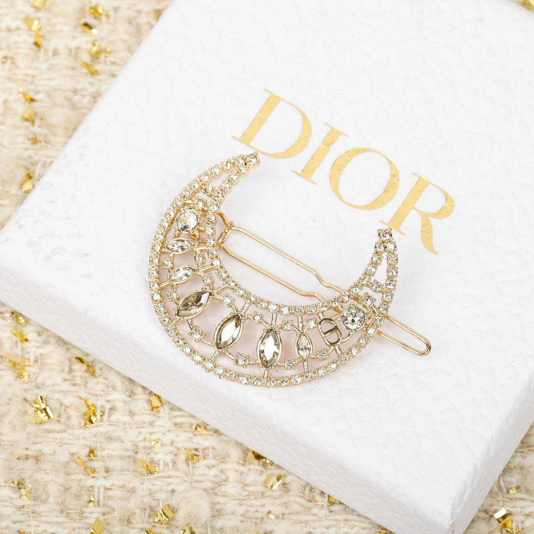 【】官网 5400！量大咨询客Fu❗️【D!or 月亮🌛发夹】一定要买系列。2026早春最新款绝美系列！