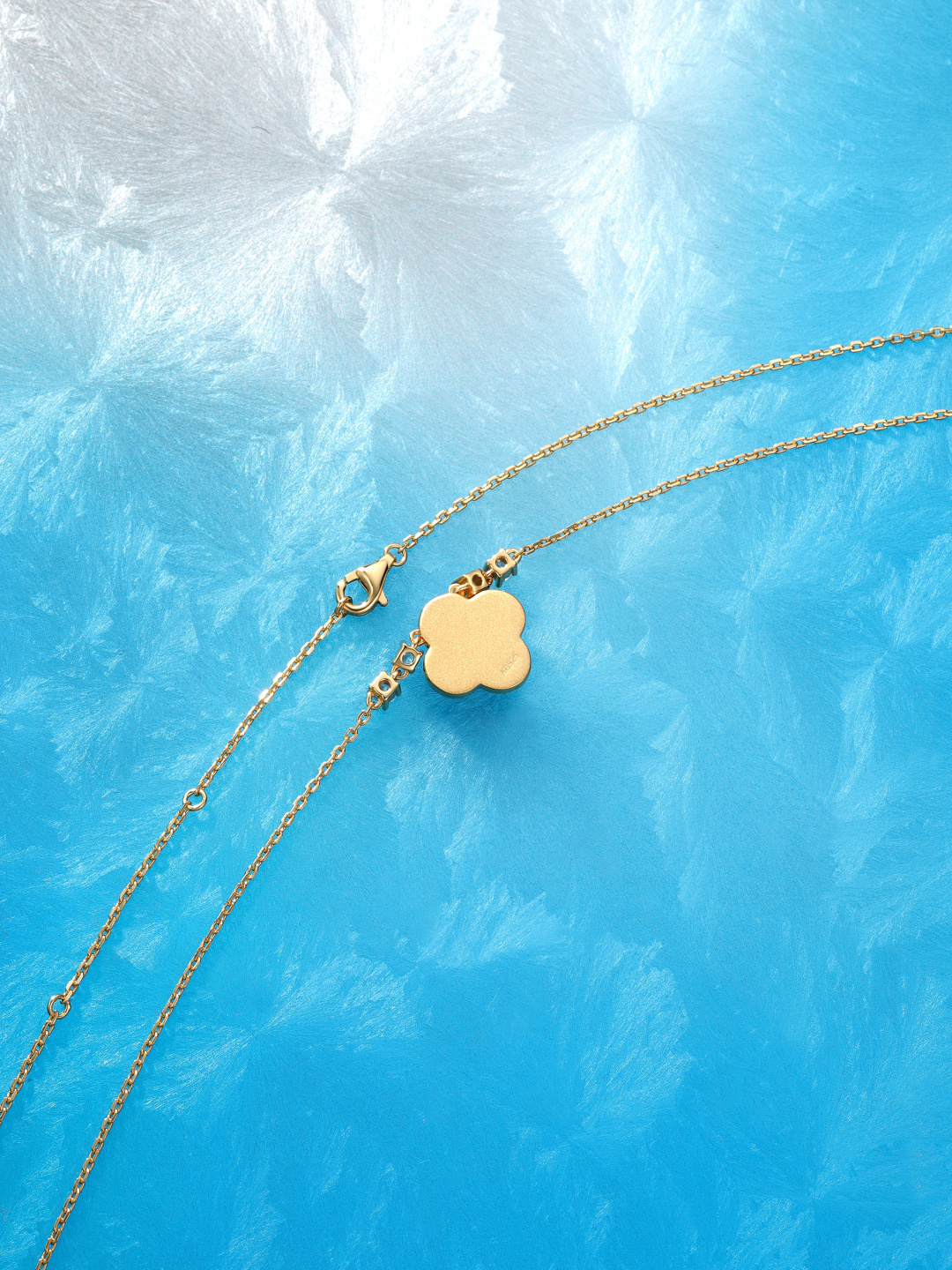 【】量大咨询客Fu【彩宝系列-六芒星四叶草项链】重工版本，非市面轻工版，通体925纯银➕耐磨保色度行业最