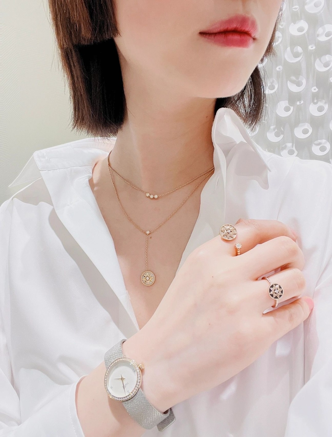 【】罗盘戒指，可订做18K真金真钻版，只做对版真金货，价询客Fu，Pk市面各种金货❗️维多利娅·德卡斯特