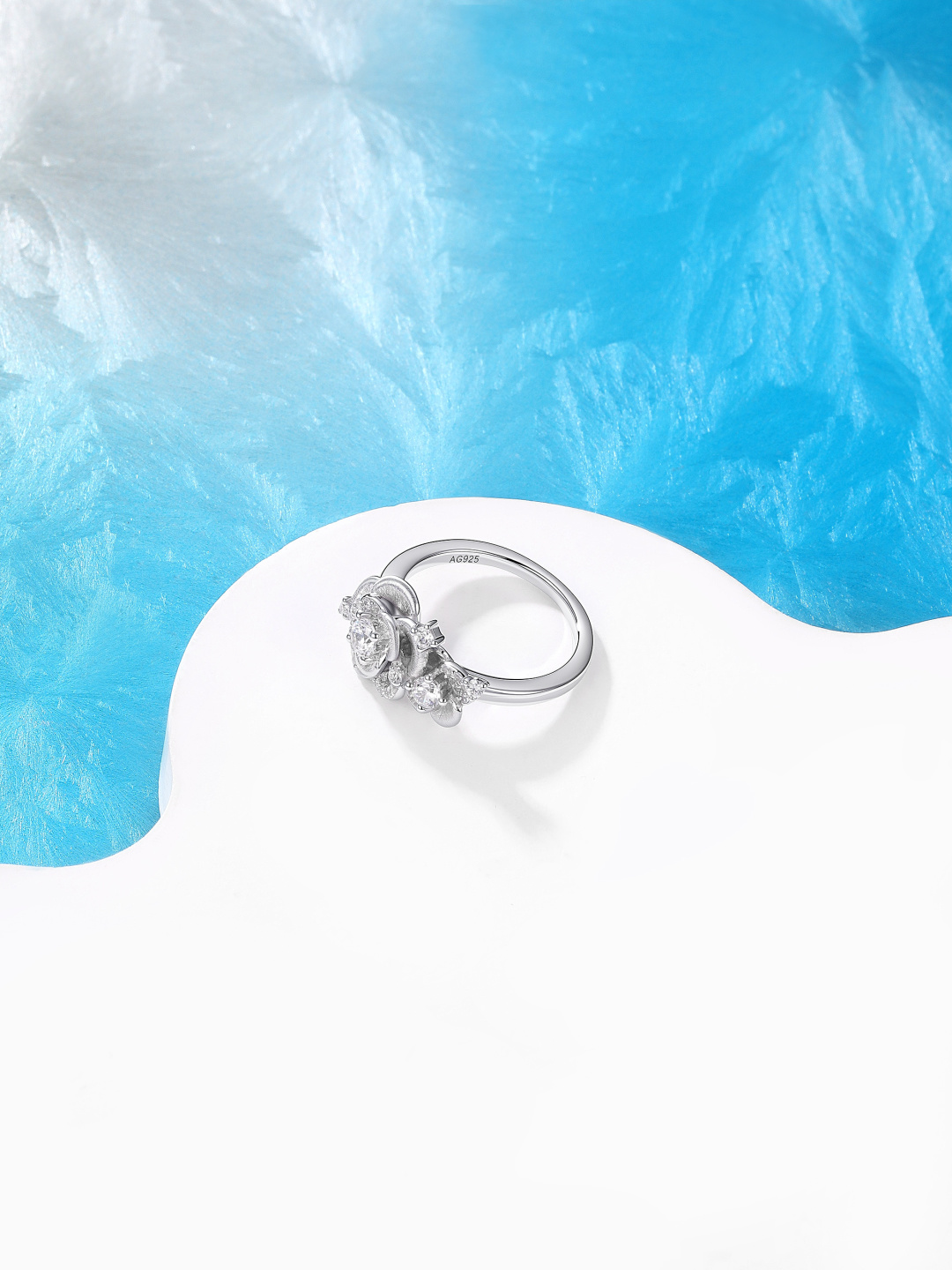 【】量大咨询客Fu❗️【彩宝系列-玫瑰花拉丝戒指】通体925纯银保色度做到目前市面最优！！独家配方！！里