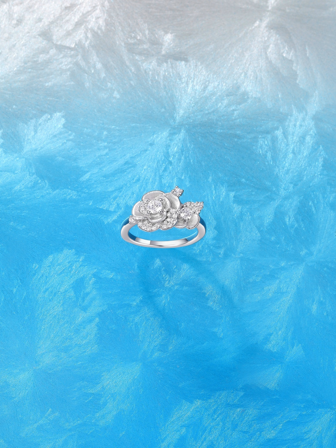 【】量大咨询客Fu❗️【彩宝系列-玫瑰花拉丝戒指】通体925纯银保色度做到目前市面最优！！独家配方！！里