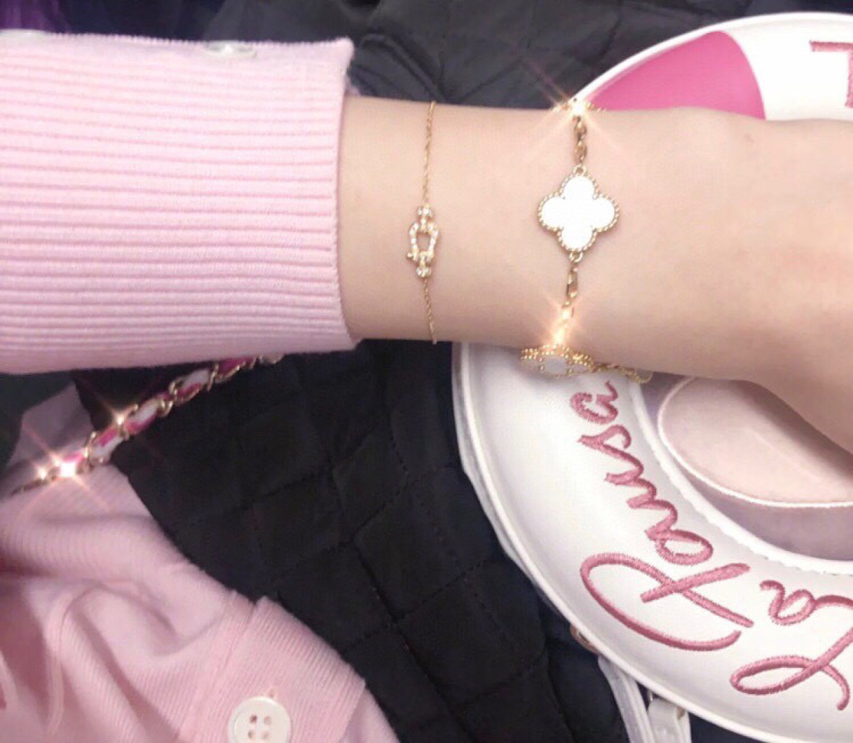 【】 FR@D马蹄系列 官网10000+ 可定制真金真钻版，价格咨询客服😋FORCE 10系列手链太太太