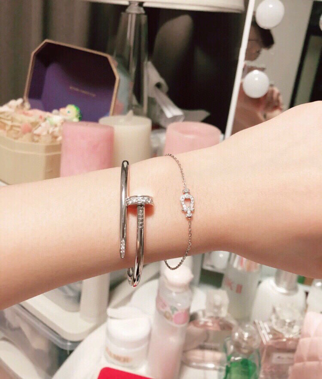 【】 FR@D马蹄系列 官网10000+ 可定制真金真钻版，价格咨询客服😋FORCE 10系列手链太太太