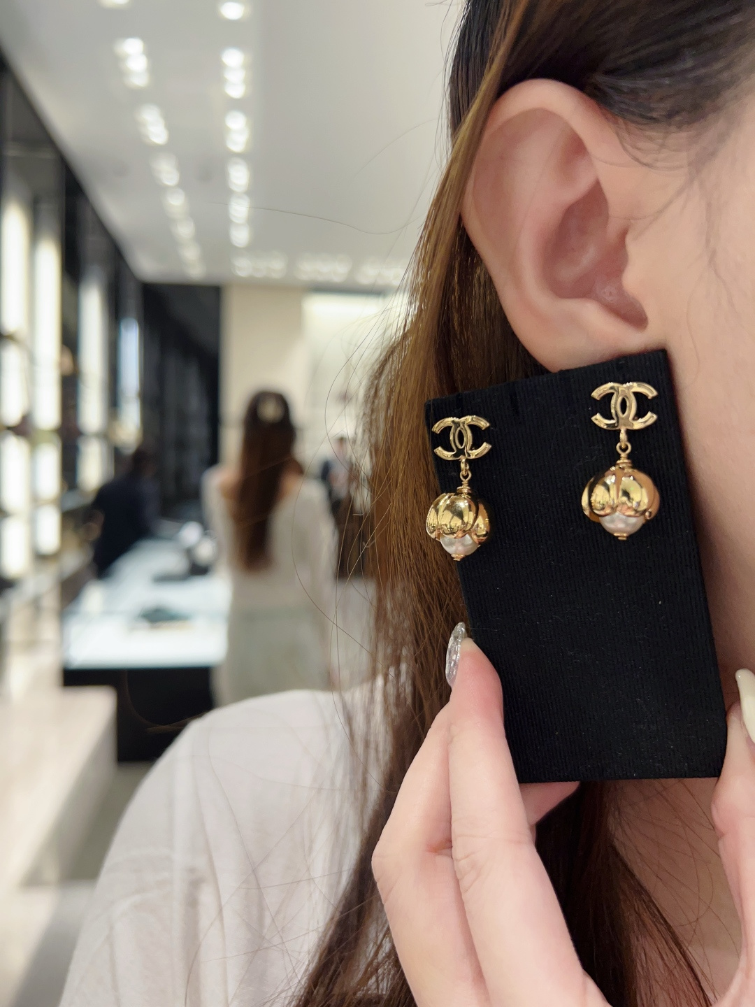 샤넬 귀걸이 149540 Chanel Earrings