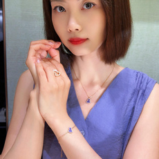【】葫芦项链,可订做真金真钻版,量大咨询客Fu Qeeli@麒麟葫芦珠宝采用 中国元素与现代设计融合,紫色的玛瑙配合Wu 【】葫芦项链,可订做真金真钻版,量大咨询客Fu Qeeli@麒麟葫芦珠宝采用 中国元素与现代设计融合,紫色的玛瑙配合Wu