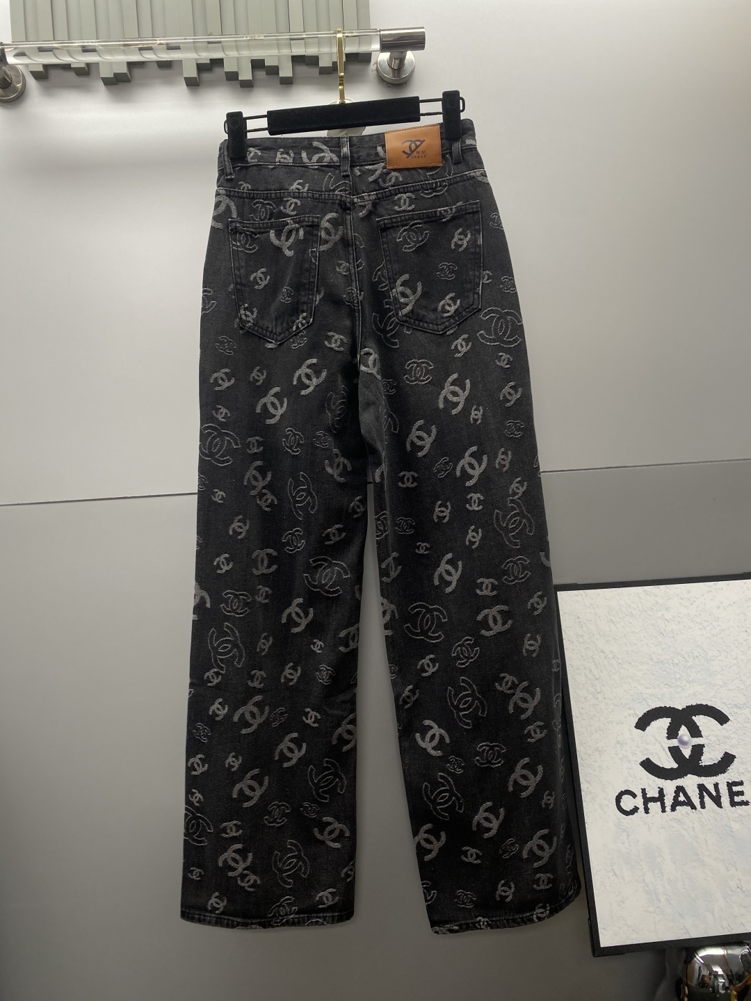 Chanel High-Waisted Wide Leg Jeans Y2K Style, High Quality Fabrics, Slim Fit 4 cmp i1741622195475 3750 0 2