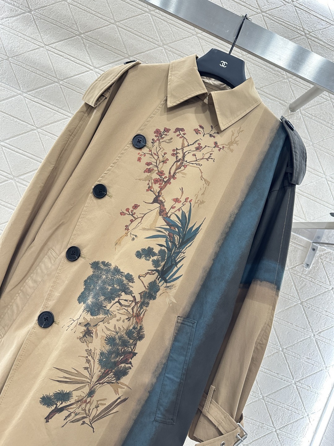 Dior 2025 New Chinese Style Belted Trench Coat - Elegant and Sophisticated 3 cmp i1758345306176 3596 0 2