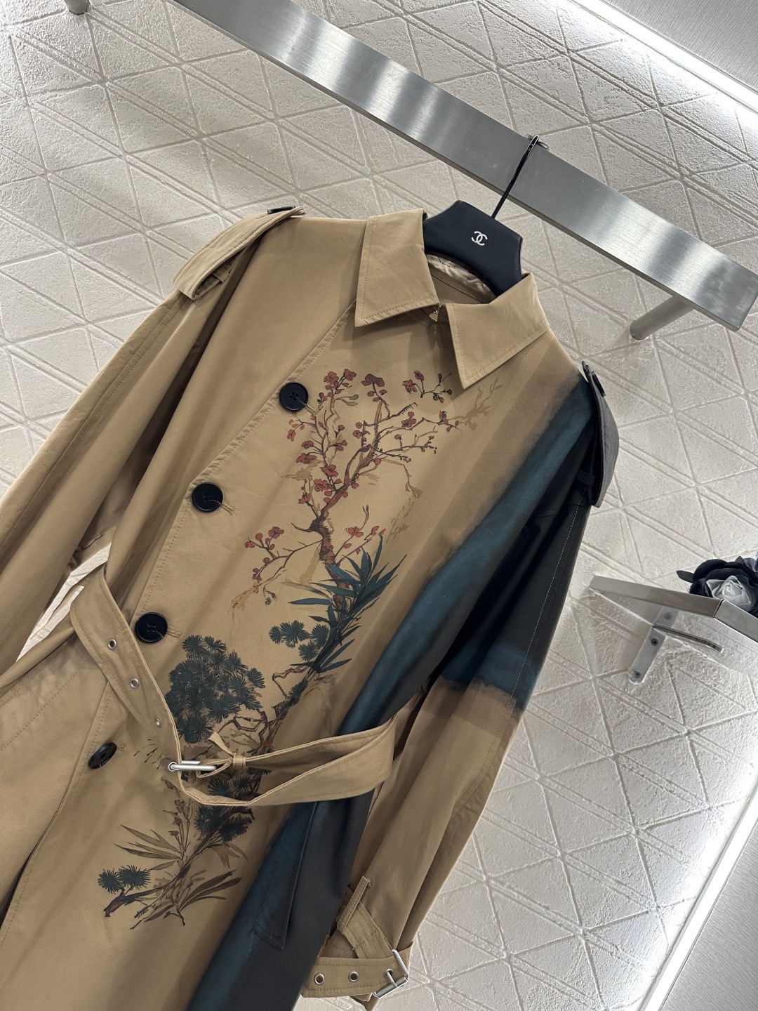 Dior 2025 New Chinese Style Belted Trench Coat - Elegant and Sophisticated 6 cmp i1758345309737 5644 0 5