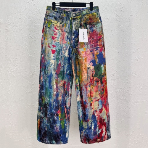 Acne Studios Colorful Oil Painting Print Jeans, Sizes 34/36/38/40/42 19 Acne Studios Colorful Oil Painting Print Jeans, Sizes 34/36/38/40/42
