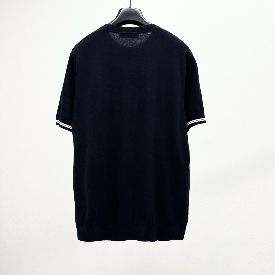 Brunello Cucinelli Knit Crew Neck T-Shirt | Short Sleeve Tee 4 cmp a1746867872734 6110