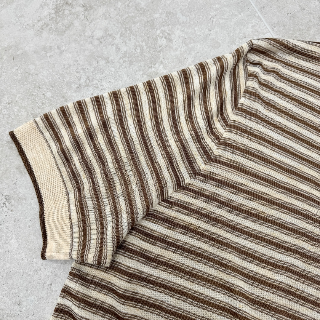 Loro Piana Men's Striped Jersey Knit Polo Shirt - Stylish Short Sleeve Top 8 cmp i1748587793450 6911 0 6