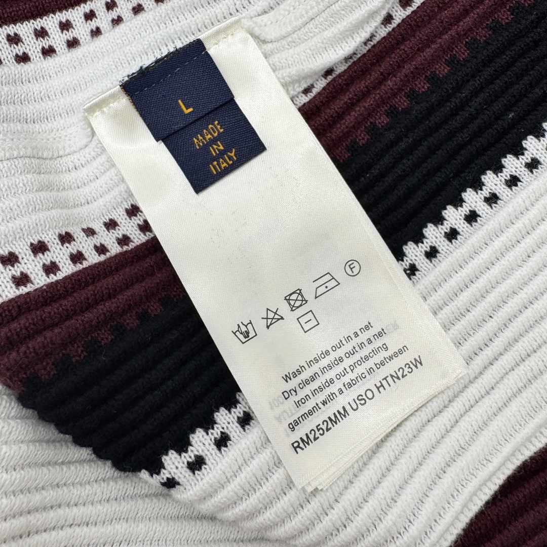 Louis Vuitton Striped Jersey Knit Shirt - Stylish and Comfortable (S-XL) 10 cmp i1748587815189 7974 0 8
