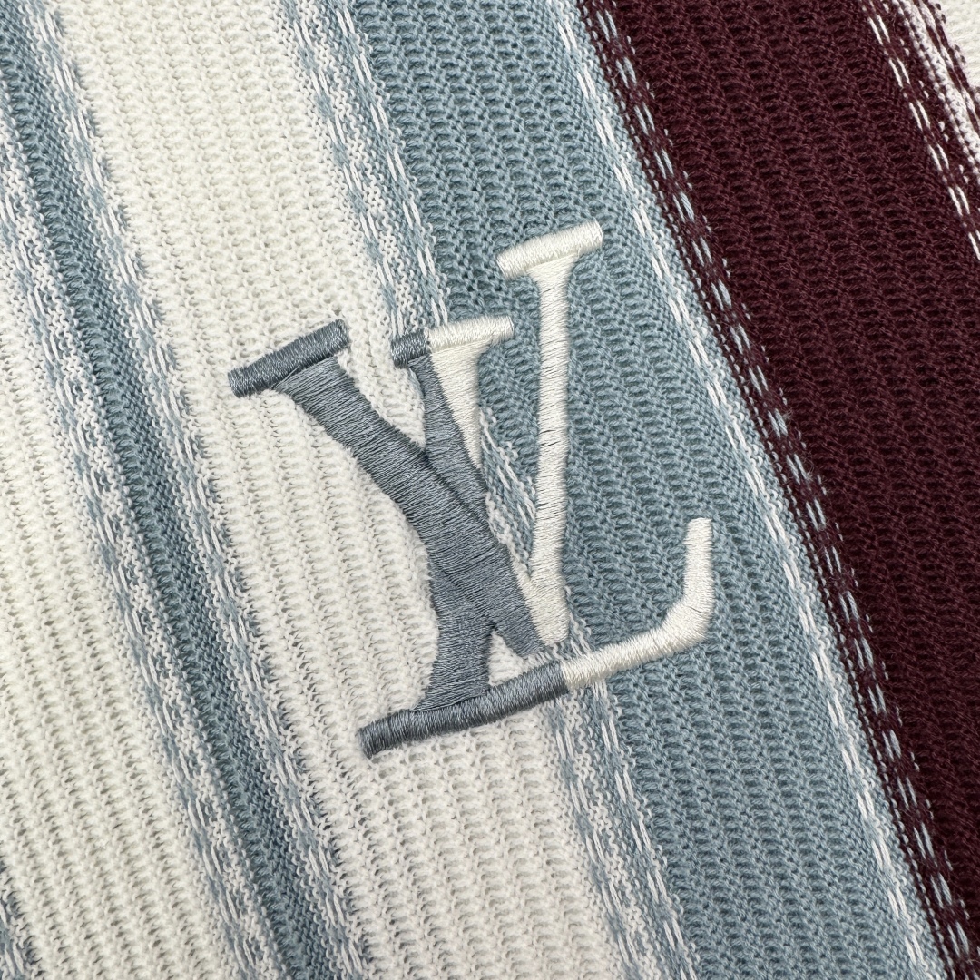 Louis Vuitton Striped Jersey Knit Shirt - Stylish and Comfortable (S-XL) 7 cmp i1748587820703 1095 0 5