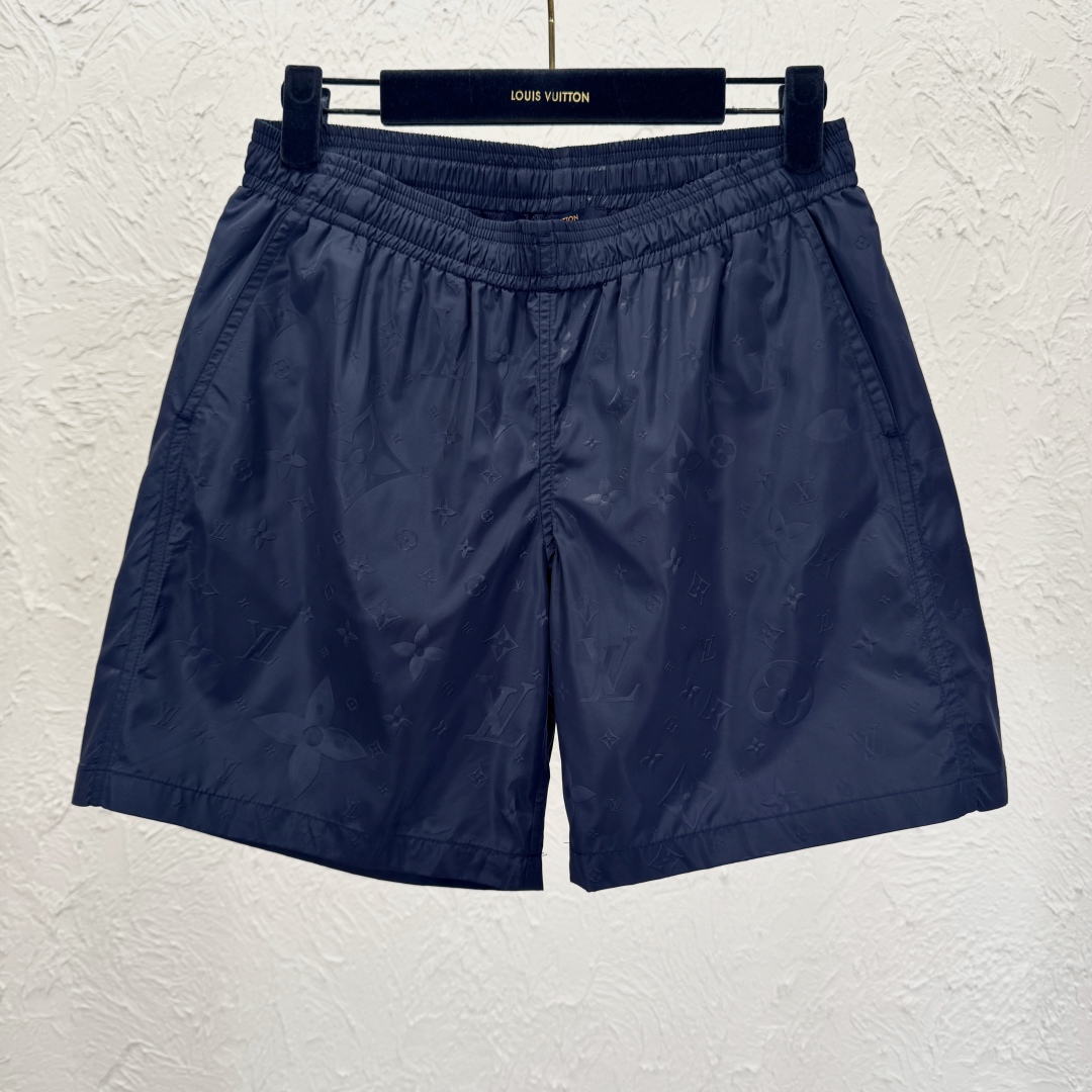 Louis Vuitton Monogram Navy Swim Trunks - Short Pants Size S-XL 1 cmp a1749627315172 6736
