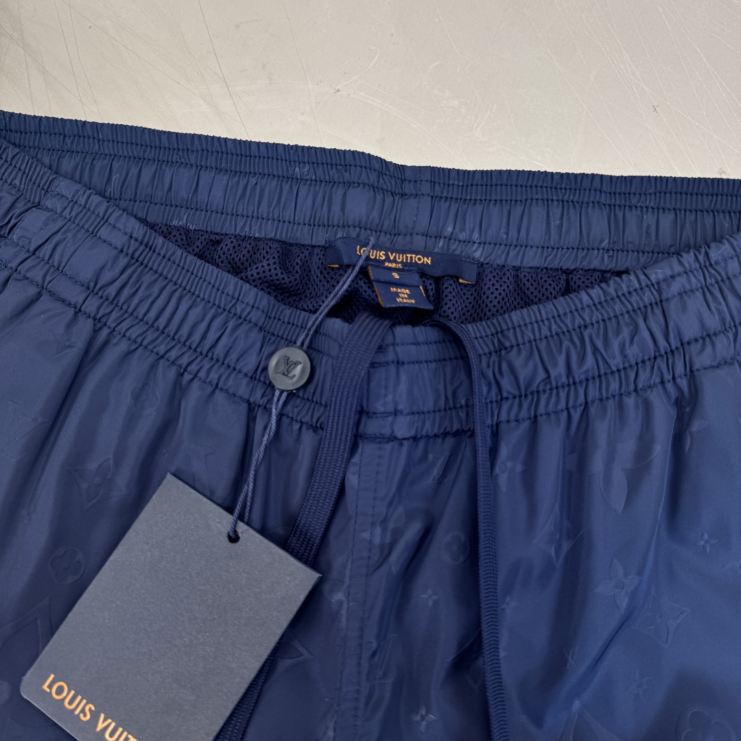 Louis Vuitton Monogram Navy Swim Trunks - Short Pants Size S-XL 3 cmp a1749627315175 7013