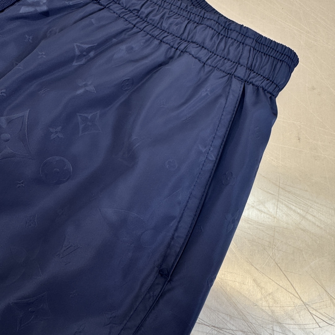 Louis Vuitton Monogram Navy Swim Trunks - Short Pants Size S-XL 5 cmp a1749627330266 6161