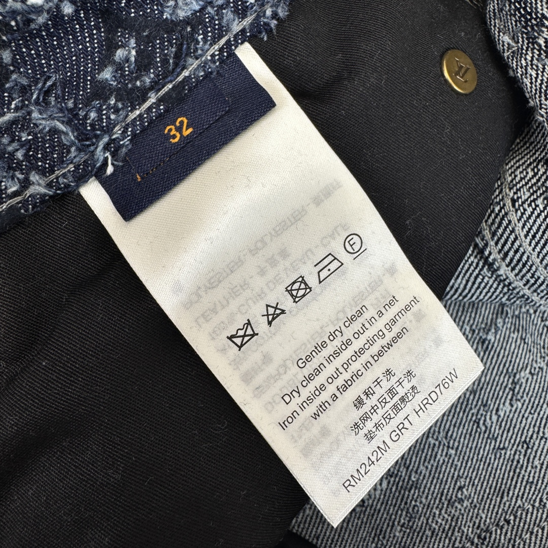 Louis Vuitton Monogram Denim Jeans, Vintage Wash, Sizes 30-36 7 cmp a1750229193268 4625
