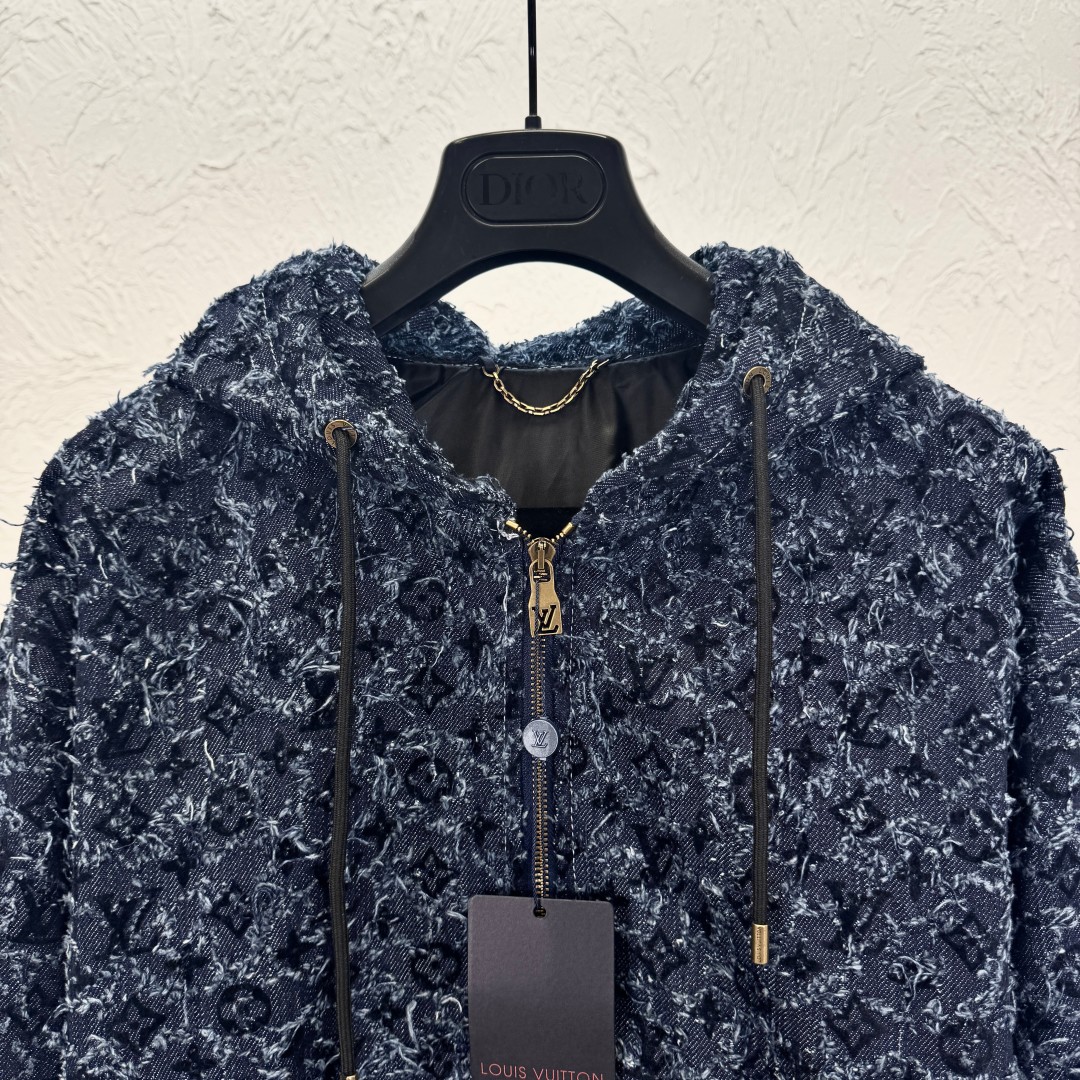 Louis Vuitton Monogram Denim Zip-Up Hoodie Jacket - Distressed Denim 3 cmp a1750229288499 5442