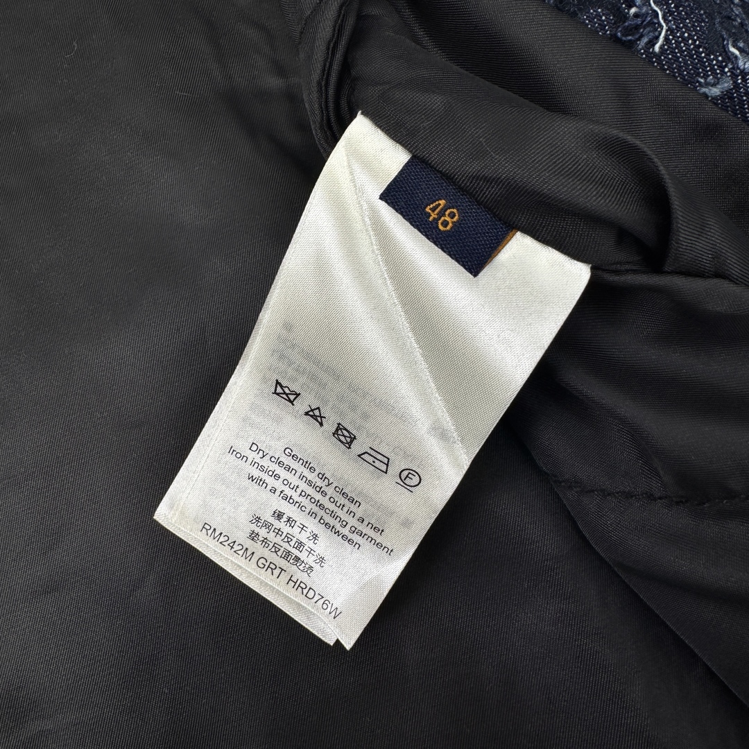 Louis Vuitton Monogram Denim Zip-Up Hoodie Jacket - Distressed Denim 10 cmp a1750229297340 8080