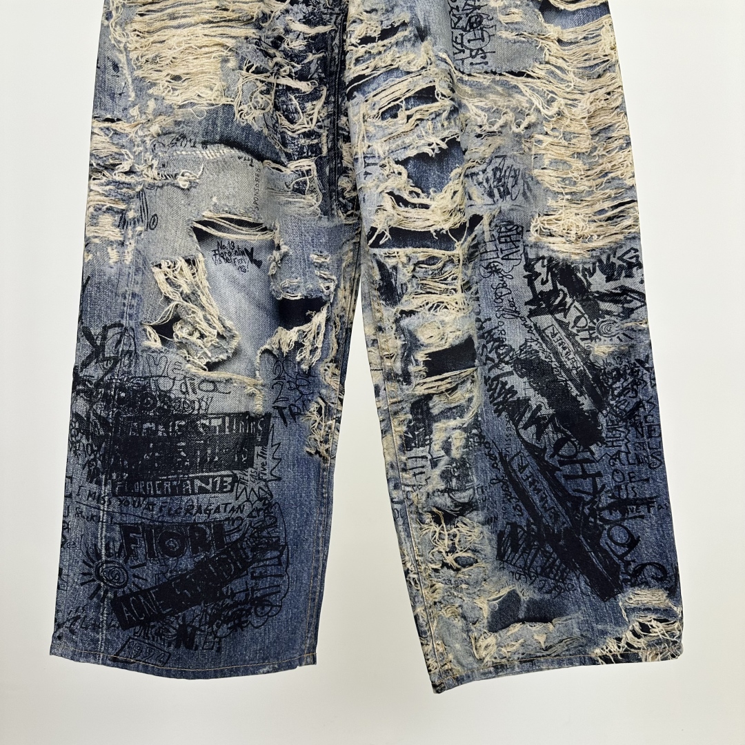 Acne Studios 3D Embroidered Vintage Damaged Jeans Distressed Denim Pants 4 cmp a1751191057768 5606