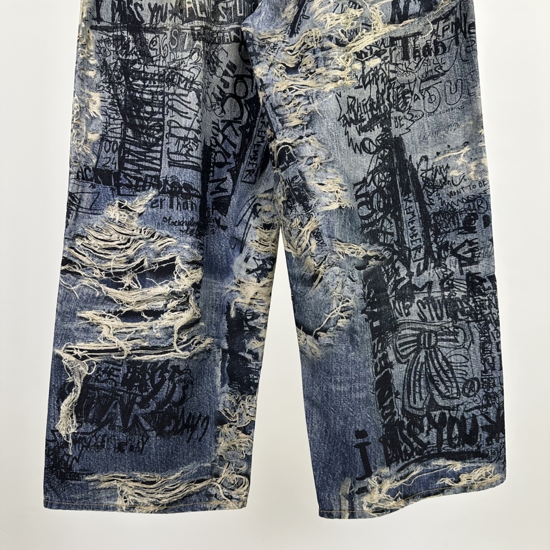 Acne Studios 3D Embroidered Vintage Damaged Jeans Distressed Denim Pants 7 cmp a1751191084294 7456