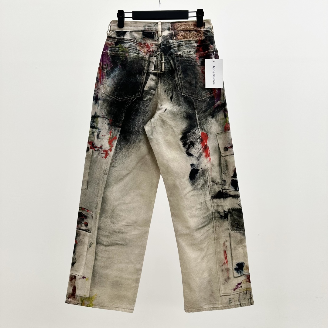 Acne Studios 3D Printed Vintage Jeans Printed Workwear Denim Pants 3 cmp a1751271989063 1062