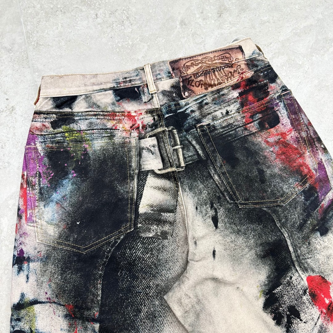 Acne Studios 3D Printed Vintage Jeans Printed Workwear Denim Pants 6 cmp a1751271989549 6880