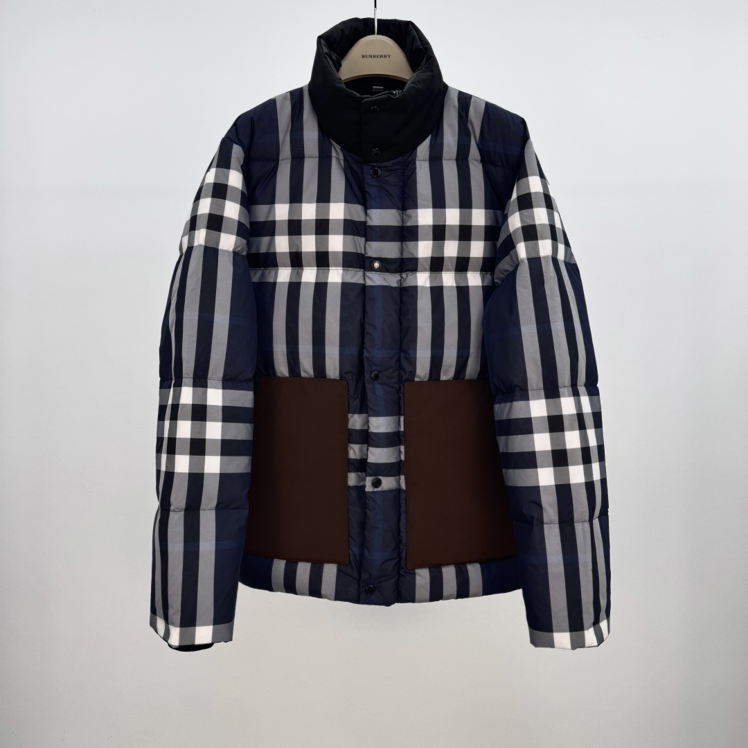 Burberry Checkered Down Jacket, Warm and Stylish, Available in M-3XL sizes 2 cmp a1752387892072 2874