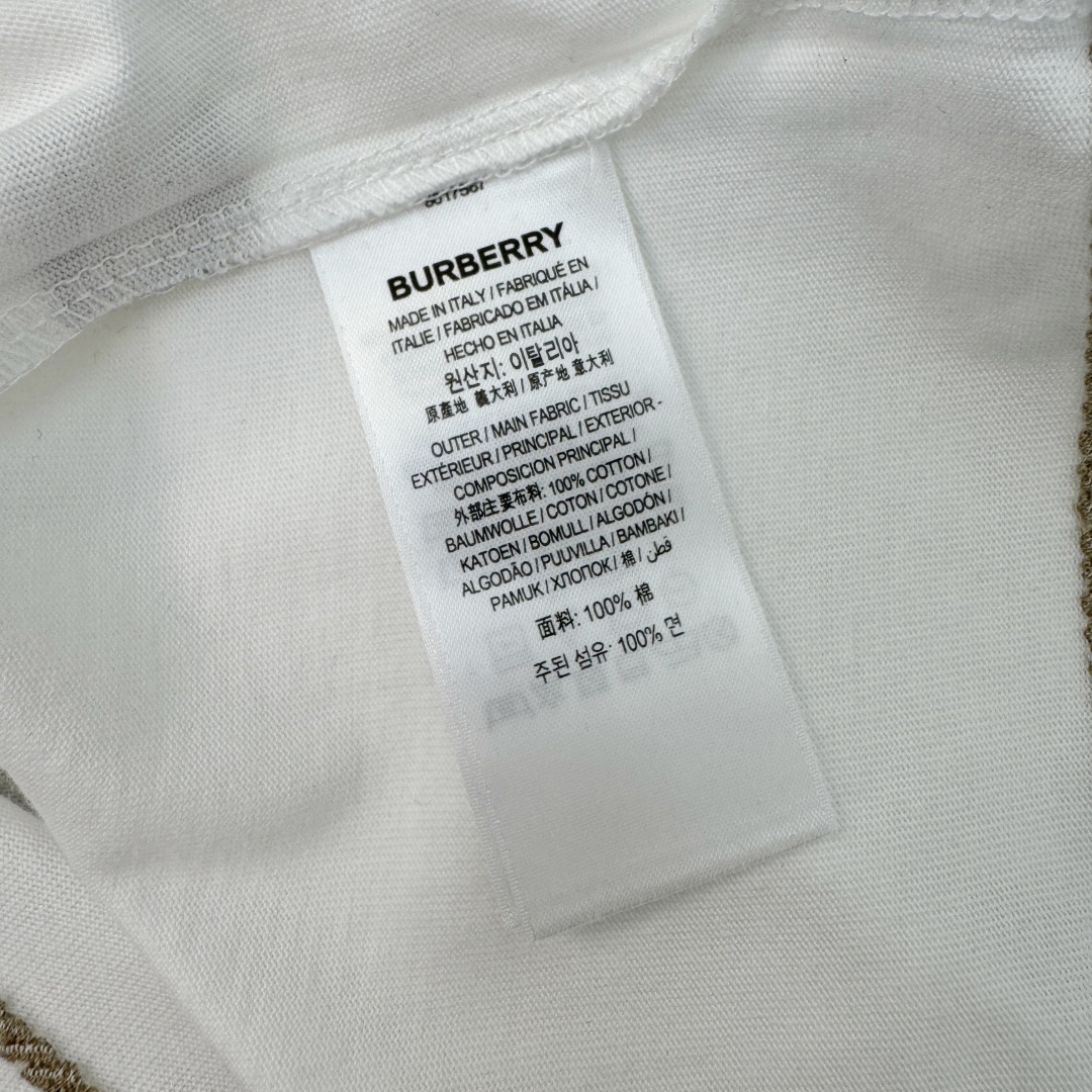 Burberry Embroidery Crew Neck T-Shirt, Classic Fit, Soft Cotton Fabric 9 cmp a1752391856596 8264