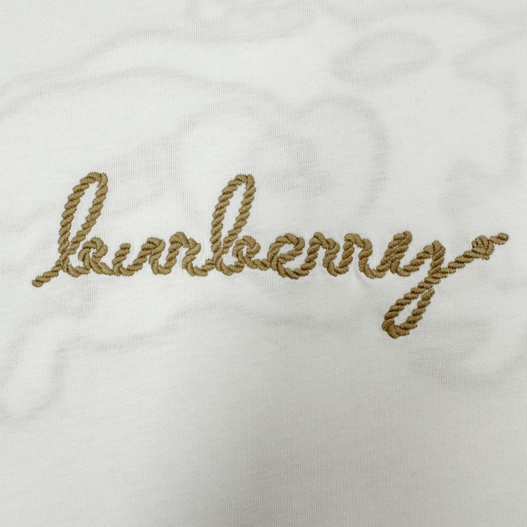 Burberry Embroidery Crew Neck T-Shirt Tops Tees, Available in XS-L 7 cmp a1752663985620 4313