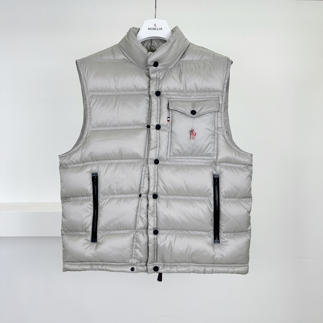 Moncler Grenoble Padded Down Vest Jacket Coat Gilet Size 1-4 2 cmp a1755593950185 0688