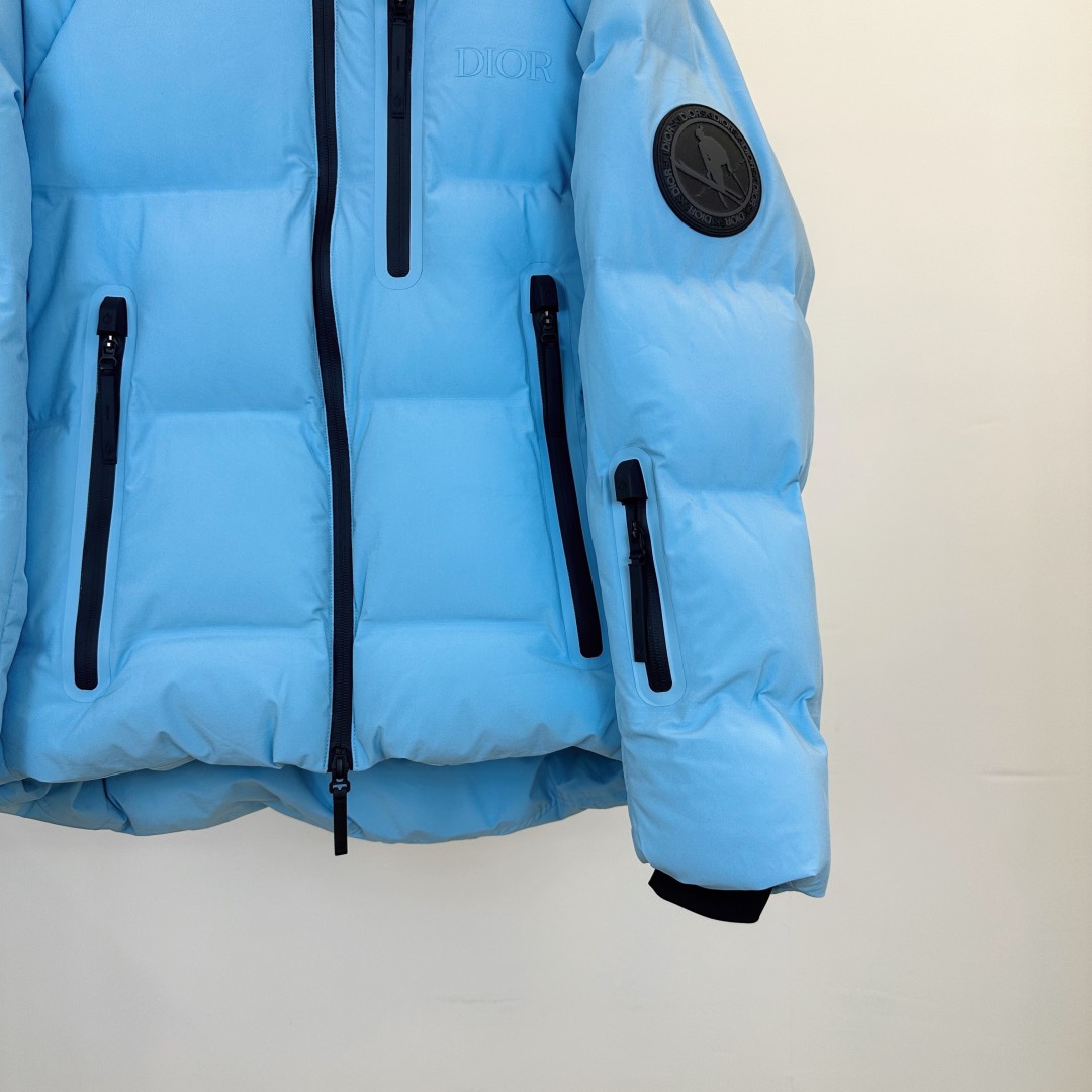Diorr & Descente Outdoor Skating Puffer Jacket, Light Blue, Size 44-52 3 cmp a1755680233827 0535
