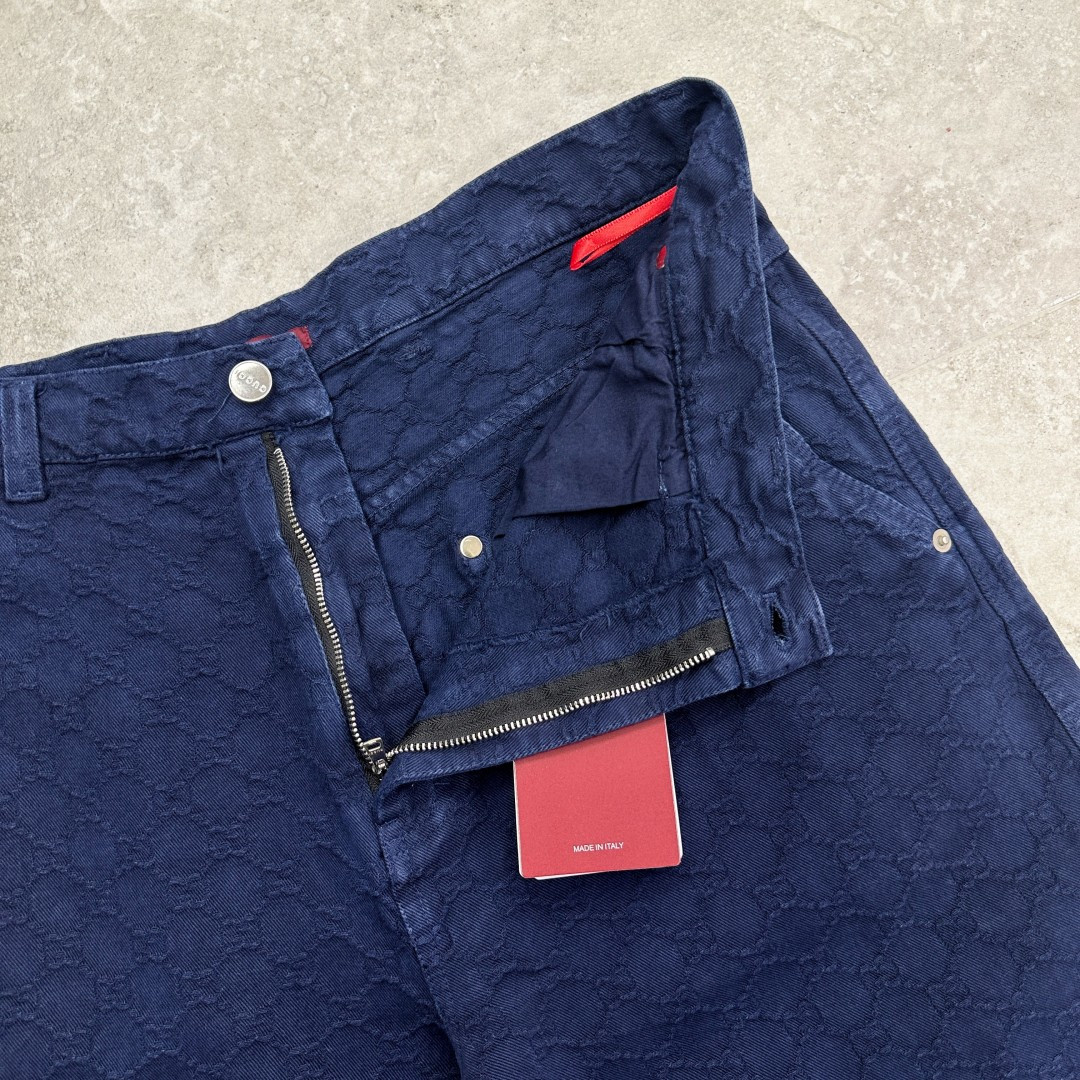 Gucci Denim Pants with Ombre Hem, Dark Blue, High-Quality 4 cmp a1755680682167 1652