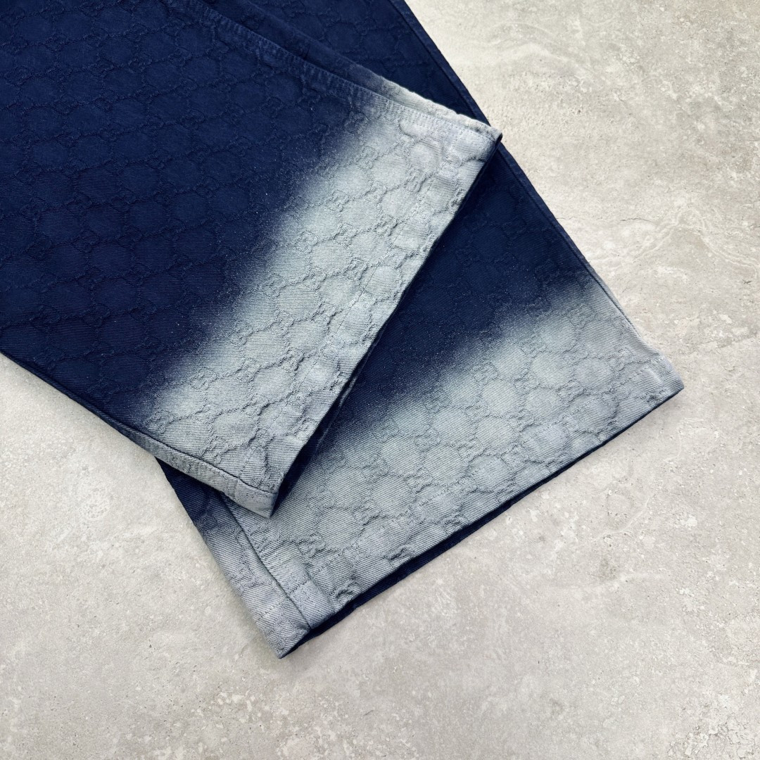 Gucci Denim Pants with Ombre Hem, Dark Blue, High-Quality 7 cmp a1755680707734 0055