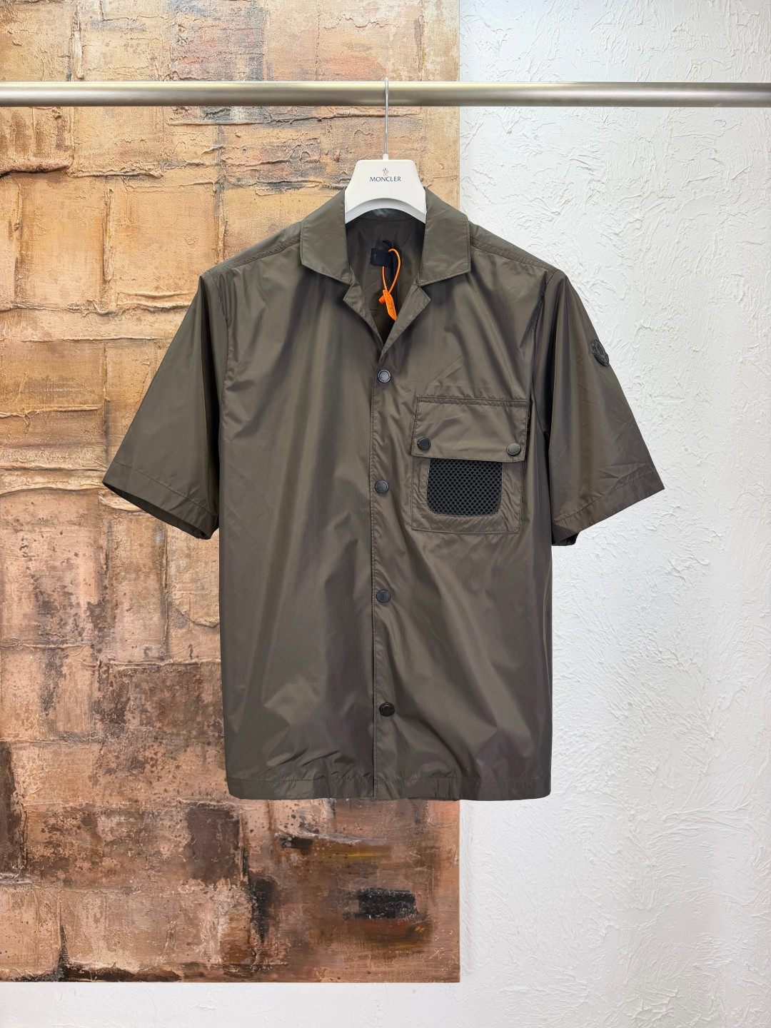 NO:854074,Mon mesh pocket short-sleeved shirt Size: S-XL,Moncler-clothing,Moncler,shirts,T-shirt,19860909Mon蒙口 网眼口袋短袖衬衫 尺码:S-XL,蒙口-服装,Moncler,shirts,T-shirt,,Women's clothing