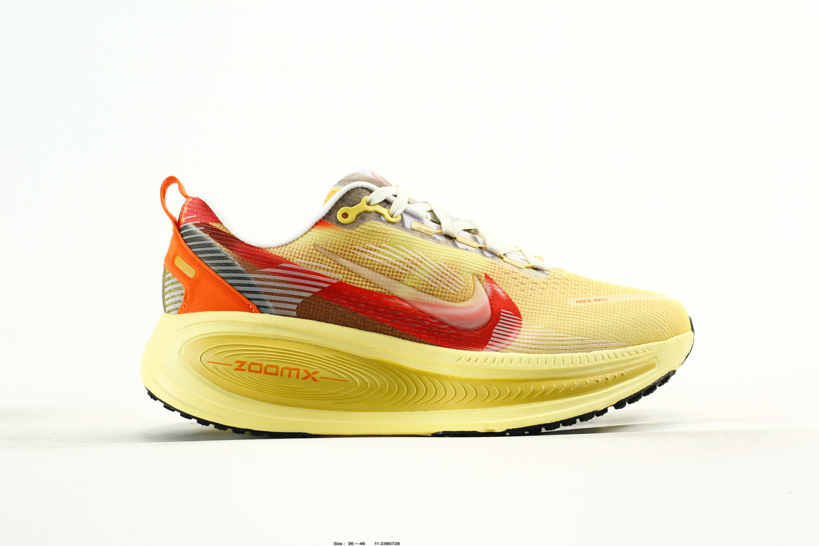 💰140
公司级✅ Nike VOMERO 18 耐克 舒适减震防滑 低帮跑步鞋
全掌ReactX泡绵中底 前掌和后跟还配备了Air Zoom气垫单元 据说跑起来更快更舒适哦 这次最大的升级点 首次引入了ReactX泡绵
货号:IH3576-999
SIze:36 36.5 37.5 38 38.5 39 40 40.5 41 42 42.5 43 44 44.5 45 46
编码:11-2380728