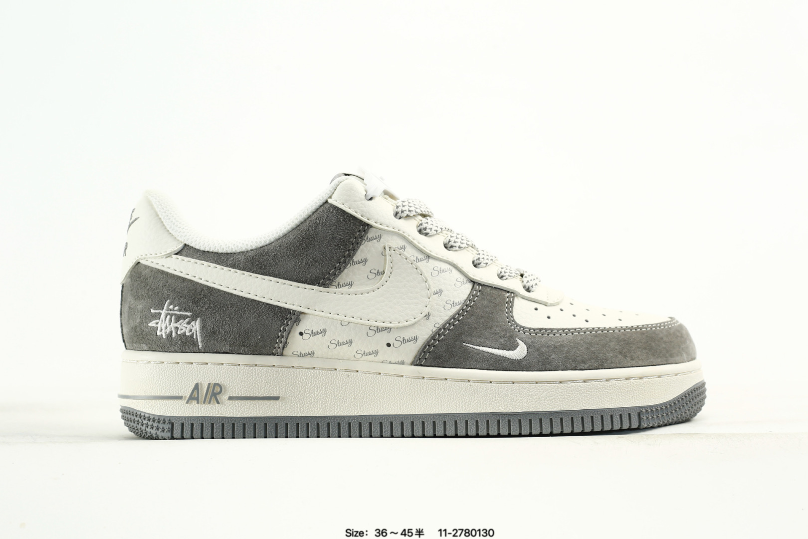 💰180
海外限量发售！公司级NIke Air Force 1 '07 Low “斯图西联名--黑白英文”空军一号 低帮 运动鞋 休闲鞋 折边针车 工艺难度大 原楦头原纸板 原装鞋盒 定制五金配件 内置全掌气垫 原厂鞋底 
货号：XZ6188-630
Size：36 36.5 37.5 38 38.5 39 40 40.5 41 42 42.5 43 44 44.5 45
编码：11-2880130