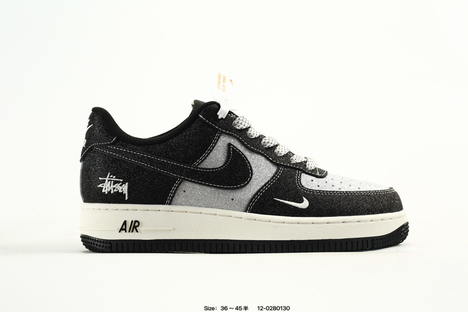 海外限量发售!公司级NIke Air Force 1 '07 Low “Supreme联名 米白红灰双拼”空军一号 低帮 运动鞋 休闲鞋 折边针车 工艺难度大 原楦头原纸板 原装鞋盒 定制五金配件 内置全掌气垫 原厂鞋底 货号:XZ6188-226 编码:12-0280130