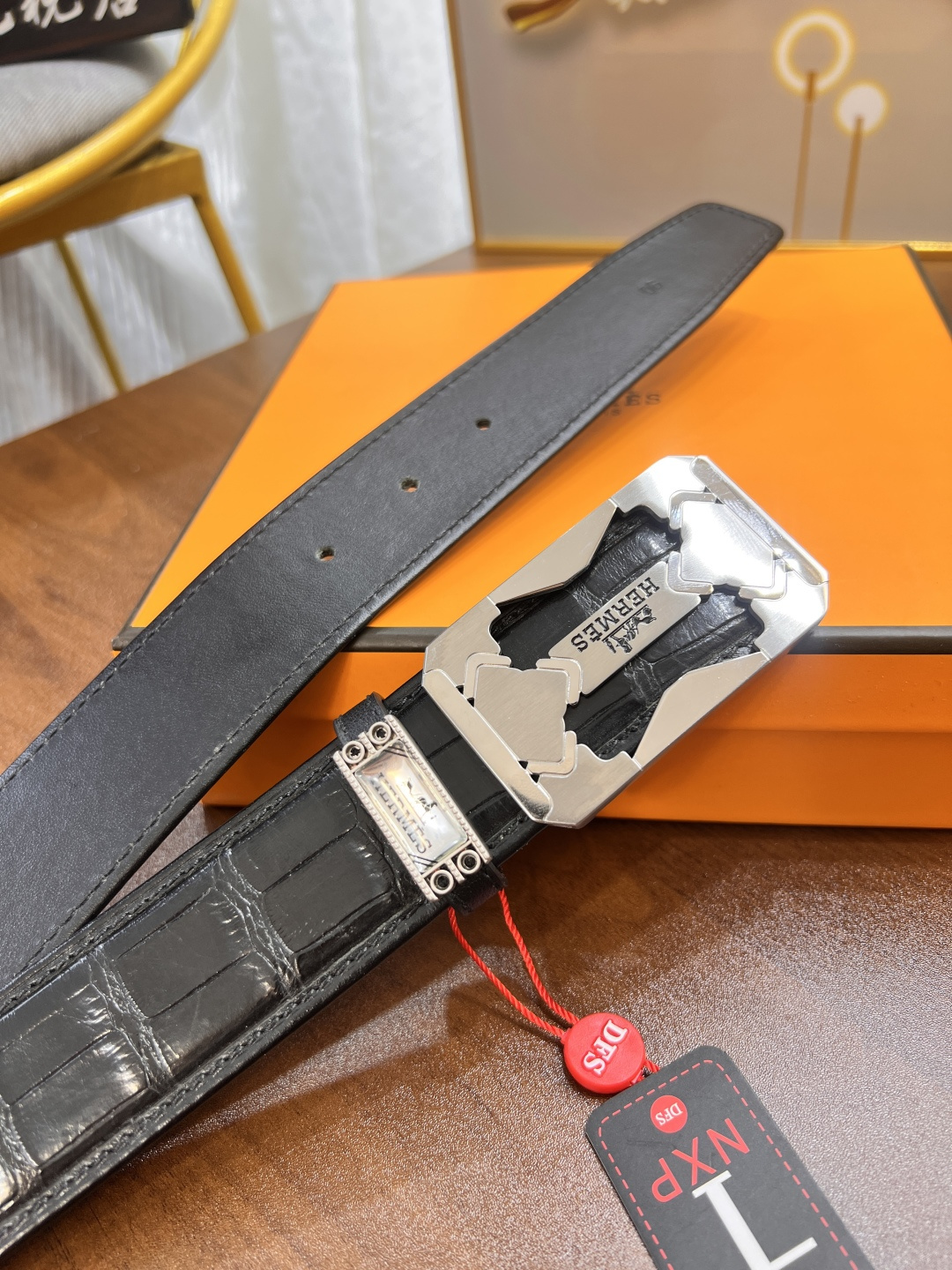 爱马仕H皮带 镶砖精钢H内穿扣 zp同步钢印logo进口鳄鱼纹头层牛皮-Chinese UA Cheap High Quatity Brand Clothes Bags handbags Sneakers wholesale wholesaler seller from China Factory suppliers Fashion Clothing Shoes best Quality Beautiful Price 爱马仕H皮带 镶砖精钢H内穿扣 zp同步钢印logo进口鳄鱼纹头层牛皮