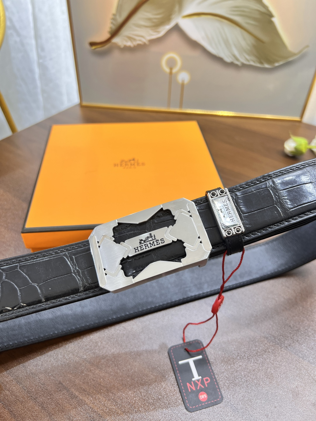 爱马仕H皮带 镶砖精钢H内穿扣 zp同步钢印logo进口鳄鱼纹头层牛皮-Chinese UA Cheap High Quatity Brand Clothes Bags handbags Sneakers wholesale wholesaler seller from China Factory suppliers Fashion Clothing Shoes best Quality Beautiful Price 爱马仕H皮带 镶砖精钢H内穿扣 zp同步钢印logo进口鳄鱼纹头层牛皮