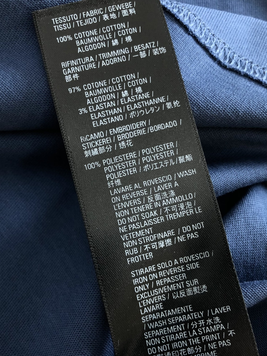 BAL 2026SS早春新款重工刺绣工艺圆领T恤，定织定染纯棉300克重洗水面料，做工精细。男女同款宽松